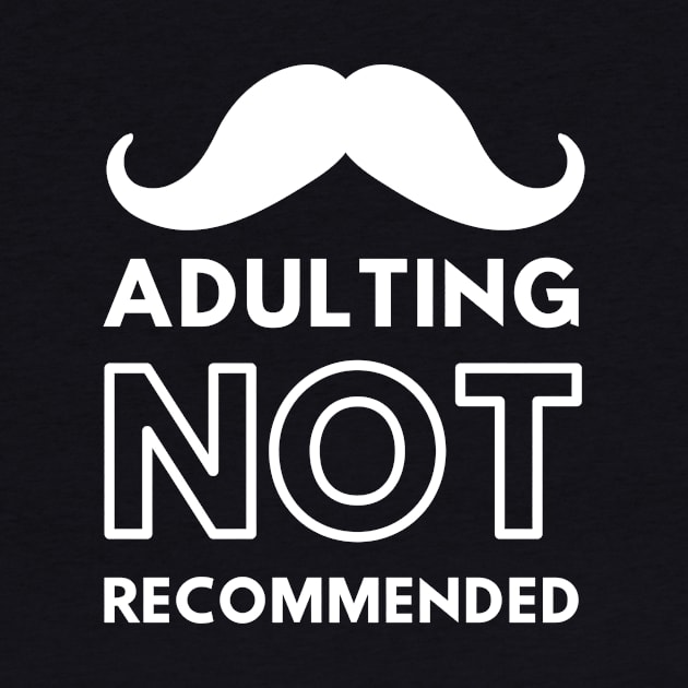 Mustache Adulting Not Recommended by GMAT